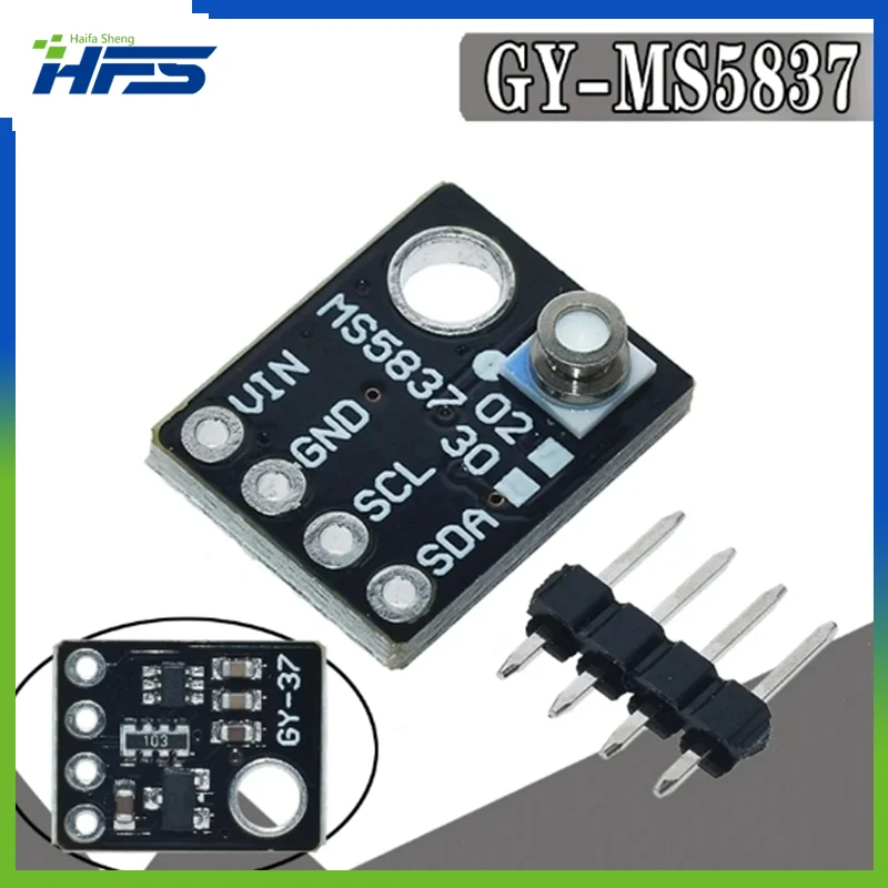 GY-MS5837 02BA 30BA High Precision Gas Liquid Waterproof Pressure Sensor Module GY-37