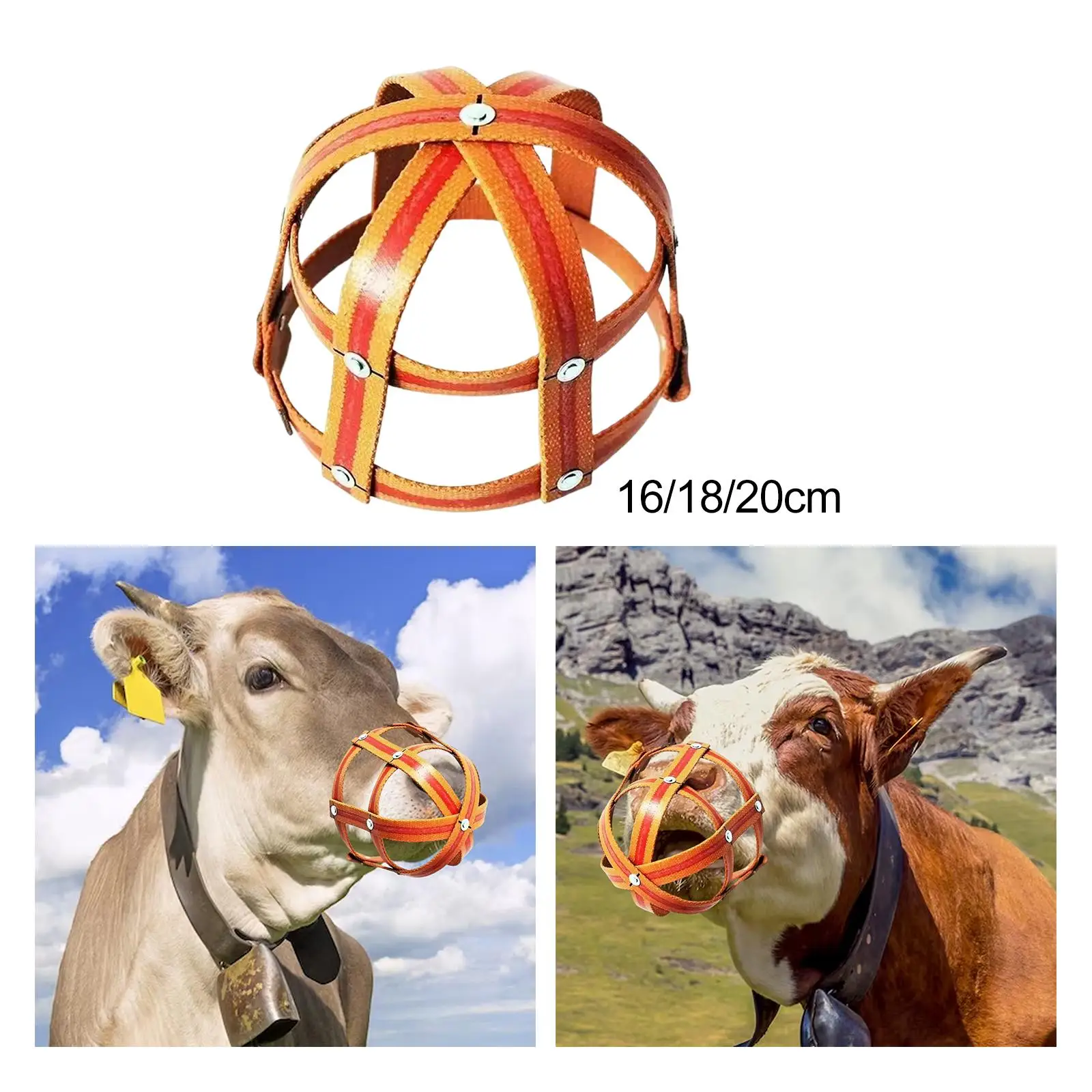 Horse Grazing Muzzle Horse Mouth Cover Control Overeating Comfortable Wear Mouth