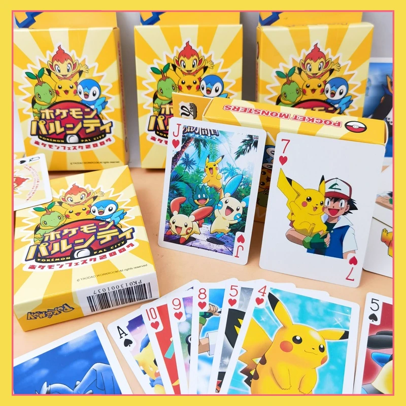 

New Poker Card Cartoon Anime Boutique Card Student Leisure Puzzle Chessboard Game Card Children's Collection