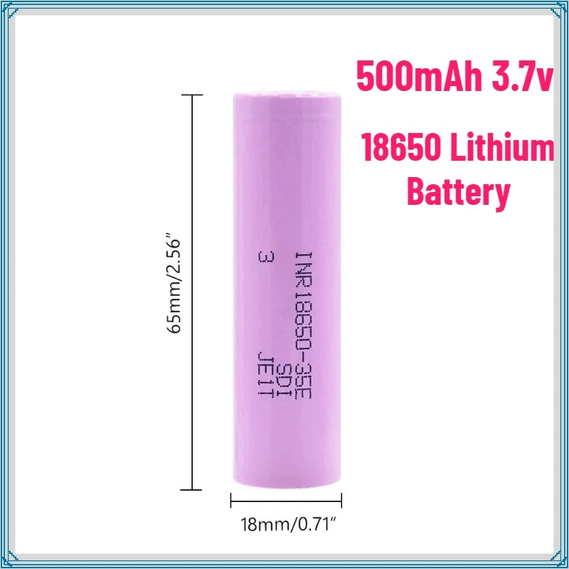 

Литиевая батарея 18650 3500 мАч 3.7В 35E Power 25А высокой мощности INR18650 для электроинструментов