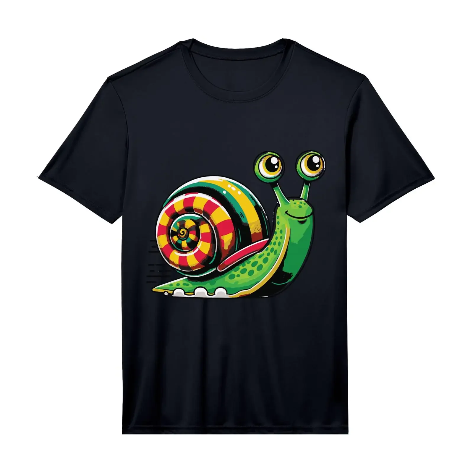 Funny Snail T Shirt for Men Turbo Boost Racing Team Performance vintage Washed designer clothes Slightly Versatile homme Unisex