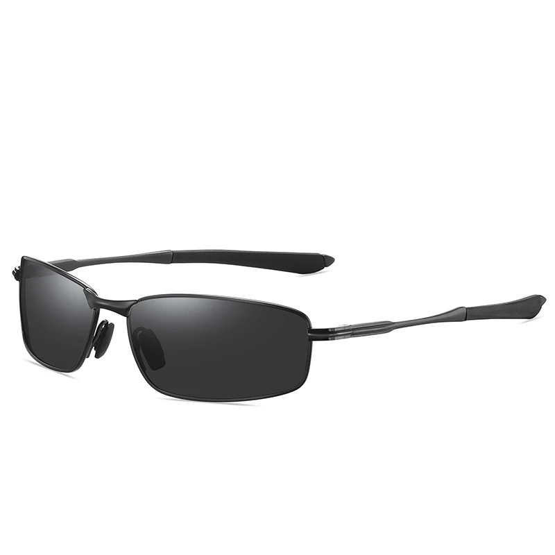 Gafas de sol cuadradas miopes con dioptrías, lentes antideslumbrantes, UV400, para conducir y pescar al aire libre, 0-0,5-0,75 To-6,0