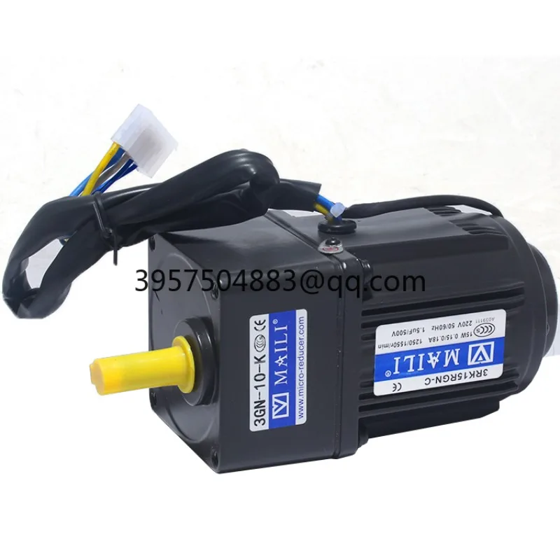 

Motor 15W 220V AC Geared Motor 3RK15RGN-C Speed Control / Variable Speed Motor Reversible Motor+ Governor