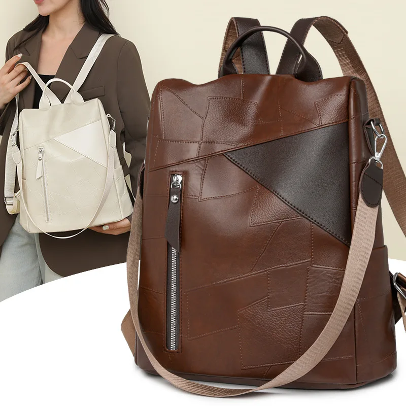 

Новый модный повседневный рюкзак, женская сумка, модные сумки, большая вместимость, на одно плечо, портативные студенческие школьные сумки, сумка рюкзак