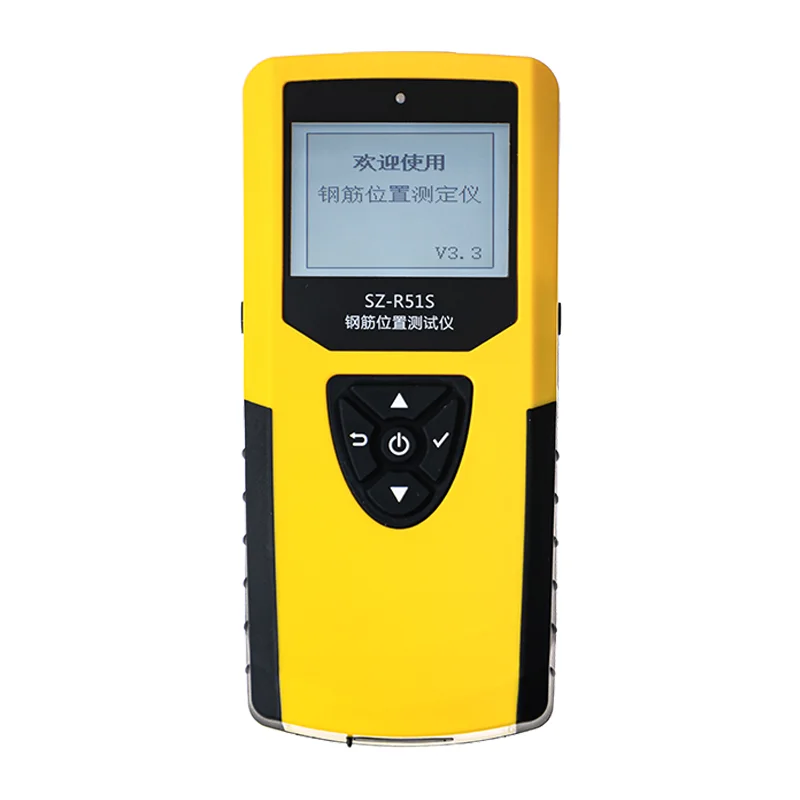R52S Handheld Rebar Cover Thickness Tester & Position Detector 1 Year Warranty IP55 Protection Diameter 6mm-50mm