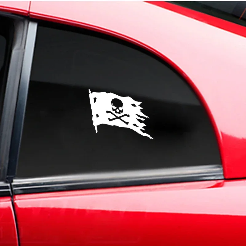 Happy Roger Pirate Flag, self-adhesive stickers, car vinyl decals, waterproof decorative beauty