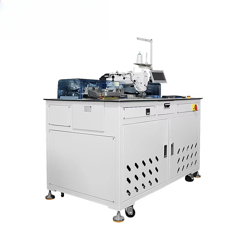 GC-261-AT Industrial Automatic Single Lockstitch Sewing Machine Motor High Productivity Ironing Heating Pocket Hemming for Thin