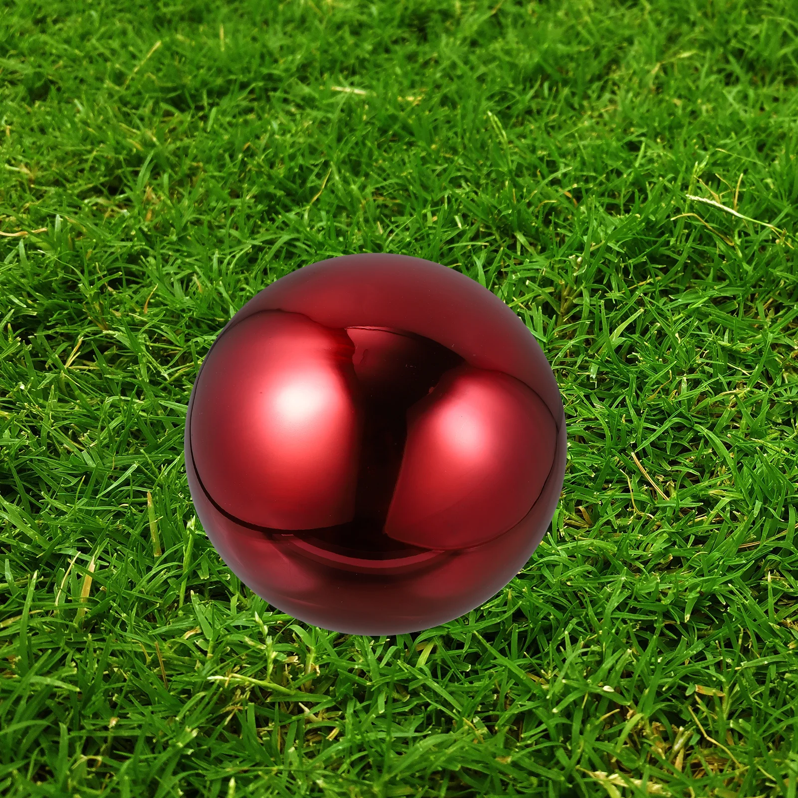 كرة التحديق العاكسة المصنوعة من الفولاذ المقاوم للصدأ المصقول الملون بمرآة غلوب لتزيين الحديقة الخارجية كرة التحديق كرة عاكسة للضوء