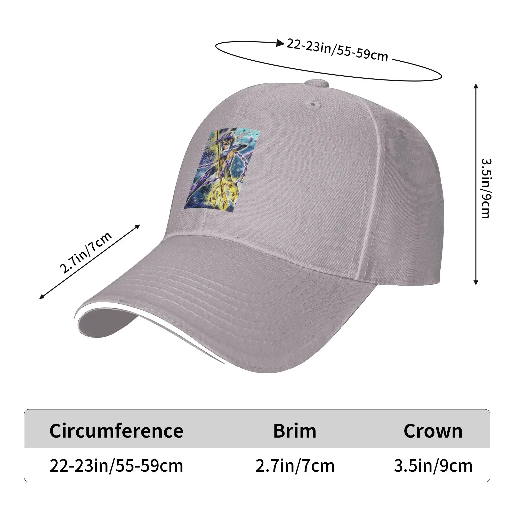 Anime Knights Of The Zodiac Phoenix Ikki Cap Baseball Caps Adjustable Hat Hip Hop Summer Unisex Baseball Hats Customizable