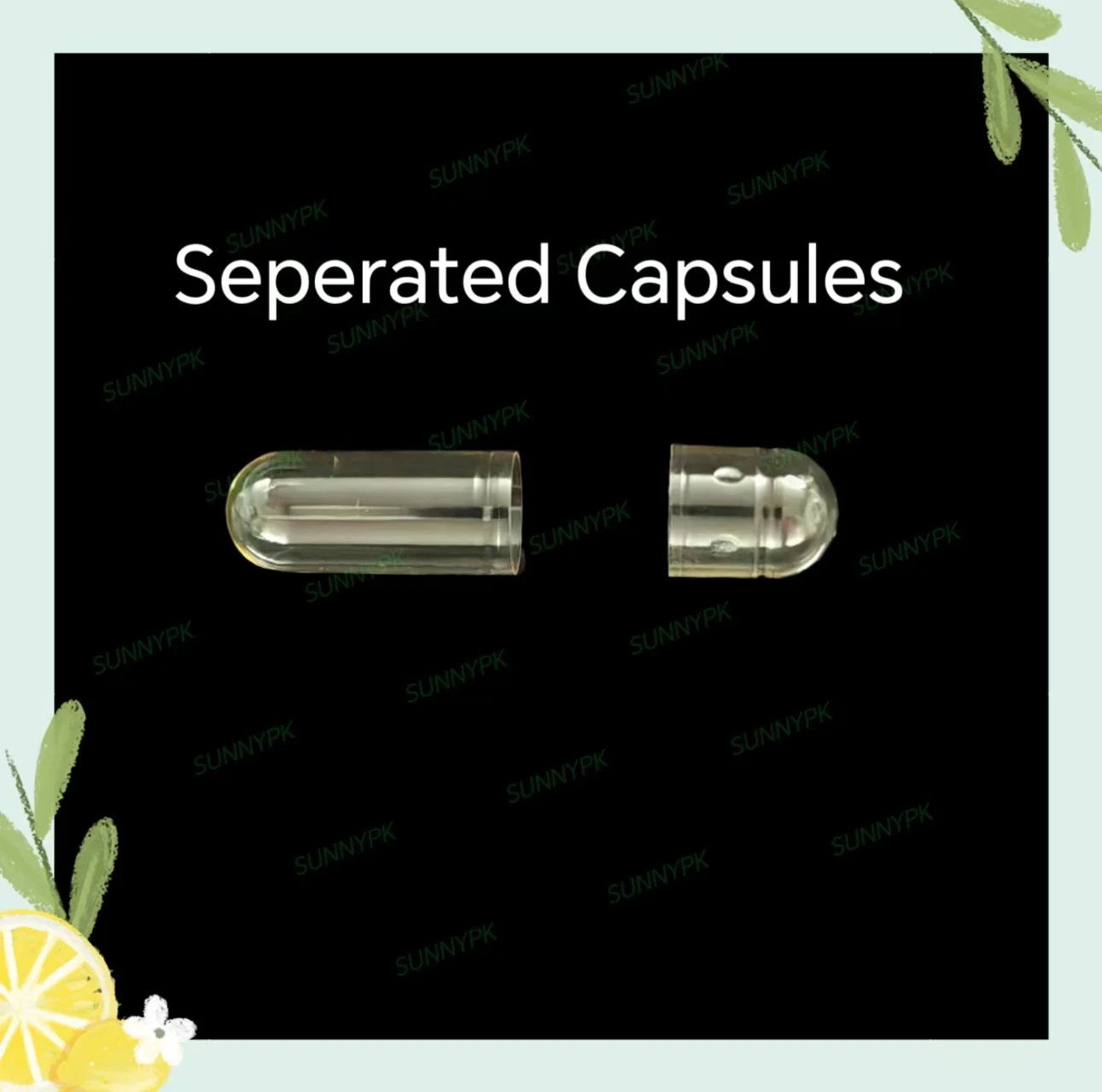 000 # ---4 #   ¡500 unidades! ¡Capsules vacías vegetarianas HPMC! Cápsula Vegetariana Transparente Transparente