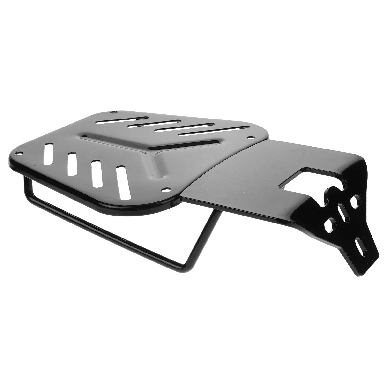 Estante trasero para bicicleta eléctrica, estante de carga extensible y desmontable para equipaje, almacenamiento de equipo de lluvia, accesorios para motocicleta