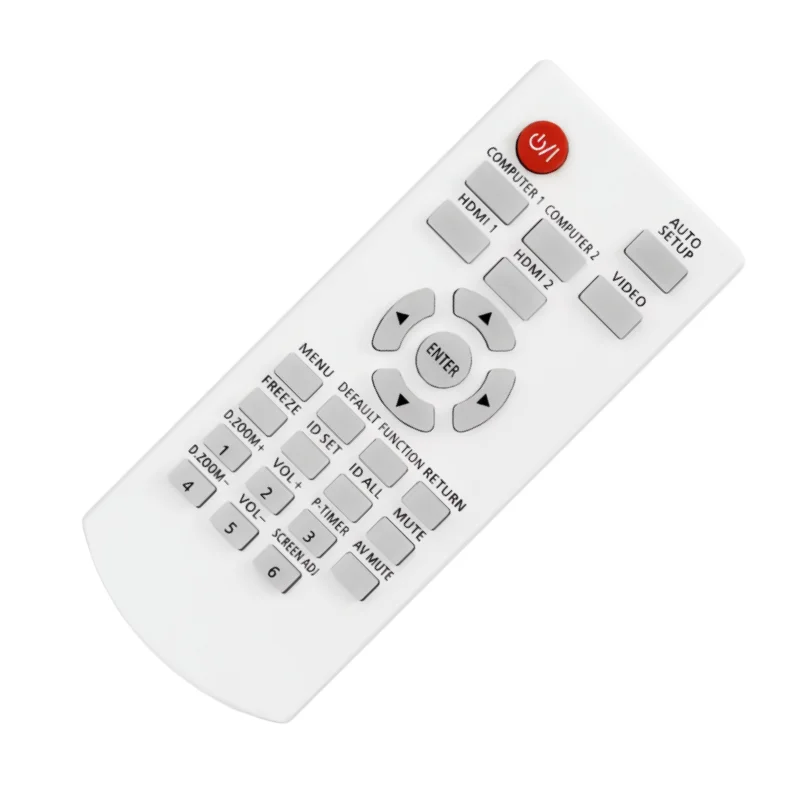 New Remote Control Compatible with Panasonic Projectors N2QAYA000088 PT-VX600U PT-VX610 PT-VZ570 PT-VZ580 - Replacement IR Contr