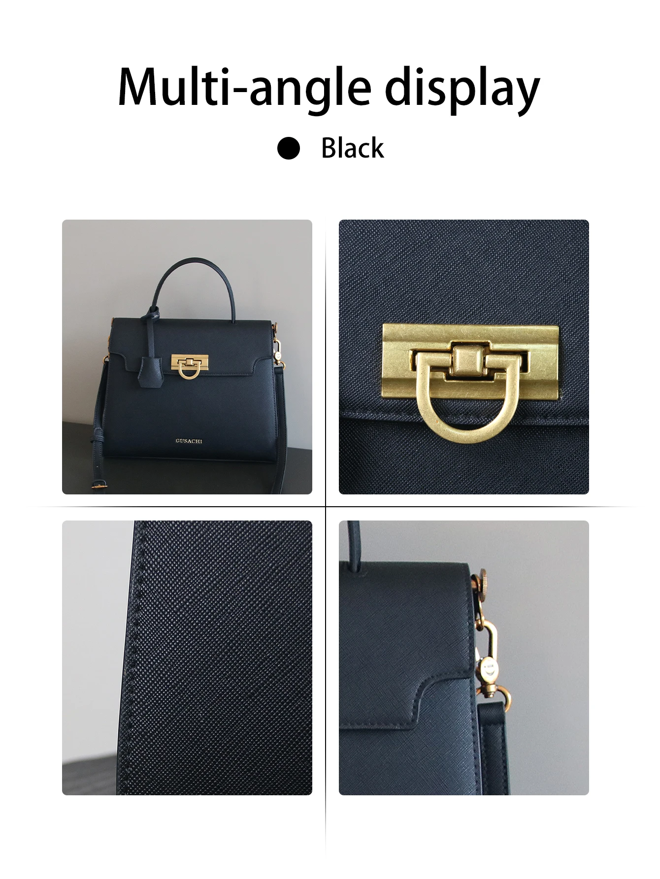 Koreanische Pendler-Tasche, schlicht, hochwertig, elegant, leicht luxuriös, 2026, modisches Nischendesign, neue Damenhandtasche, große Kapazität – Detail 6