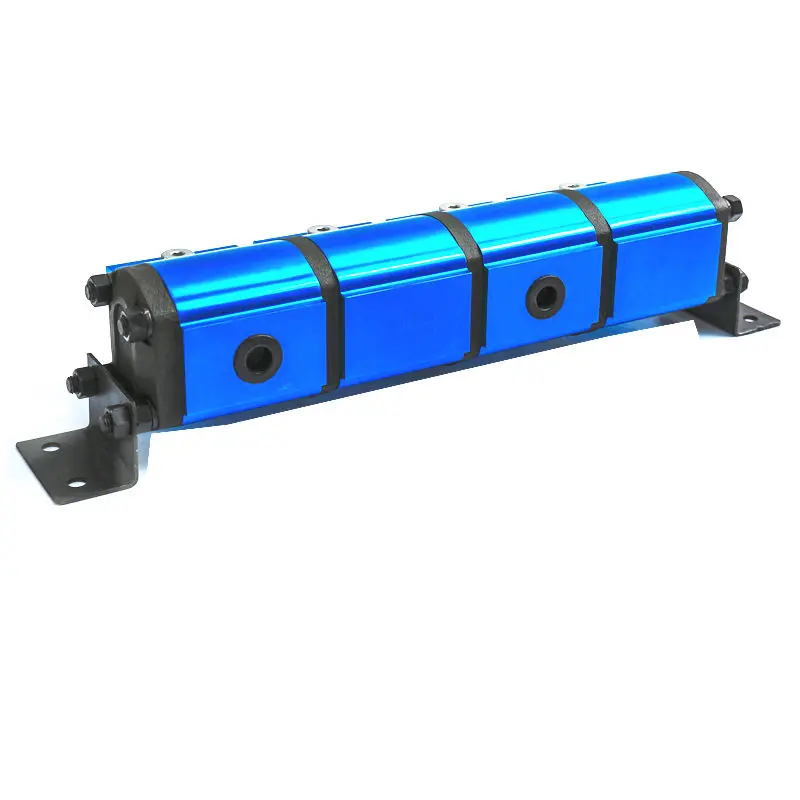 Best Selling Products 1fdf Hydraulic Gear Flow Divider 2mf 4 Sections Rotary Gear Motor Type Hydraulic Flow Divider