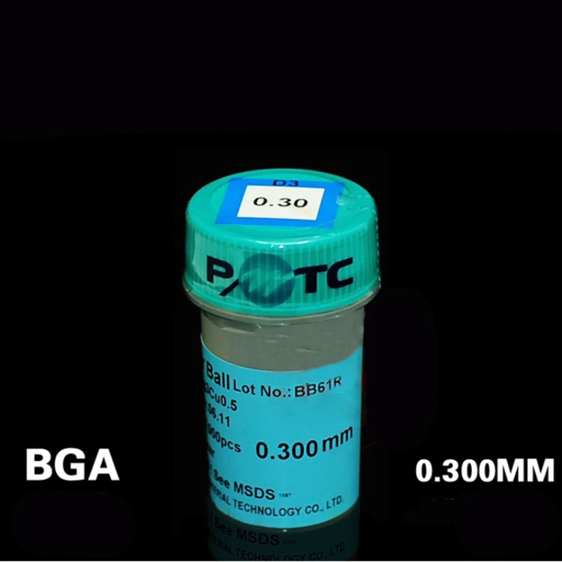 Welding balls tin beads 250K particles 0.2 0.3 0.4 0.45 0.5 0.6 0.76mm For BGA weld reworking Reballing