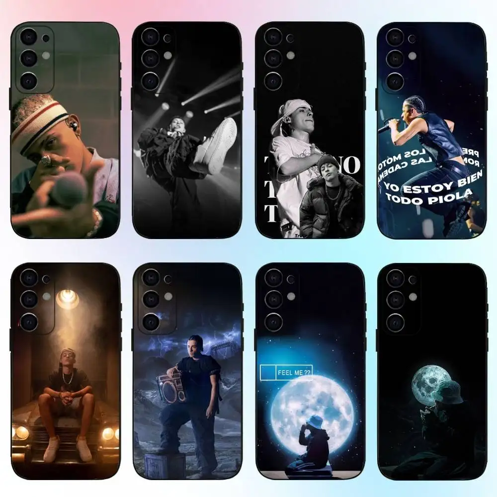 

T-Trueno Fell Me Rapper Phone Case For Samsung S25,S24,S21,S22,S23,S30,Ultra,S20,Plus,Fe,Lite,Note,10,9,5G Black Cover