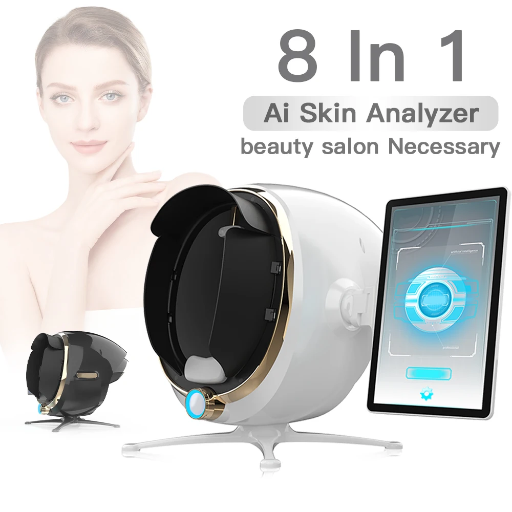 Facial AI 3D Skin Scanner Care Facial Analyzer Monitor Machine Skin Tester Facial Analyze Equipment Beauty Salon SA06