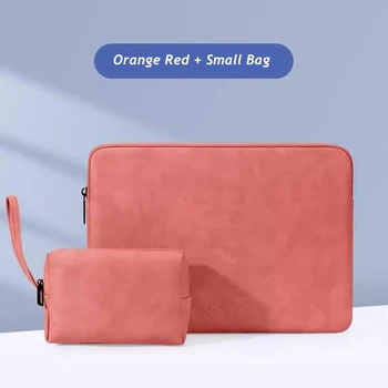 Marka PU Deri Laptop Çantası 12,13.3,14,15.4,15.6,16 Inç, Erkek Kadın Bayan Kol Çantası Macbook Air Pro Dizüstü ASUS Huawei