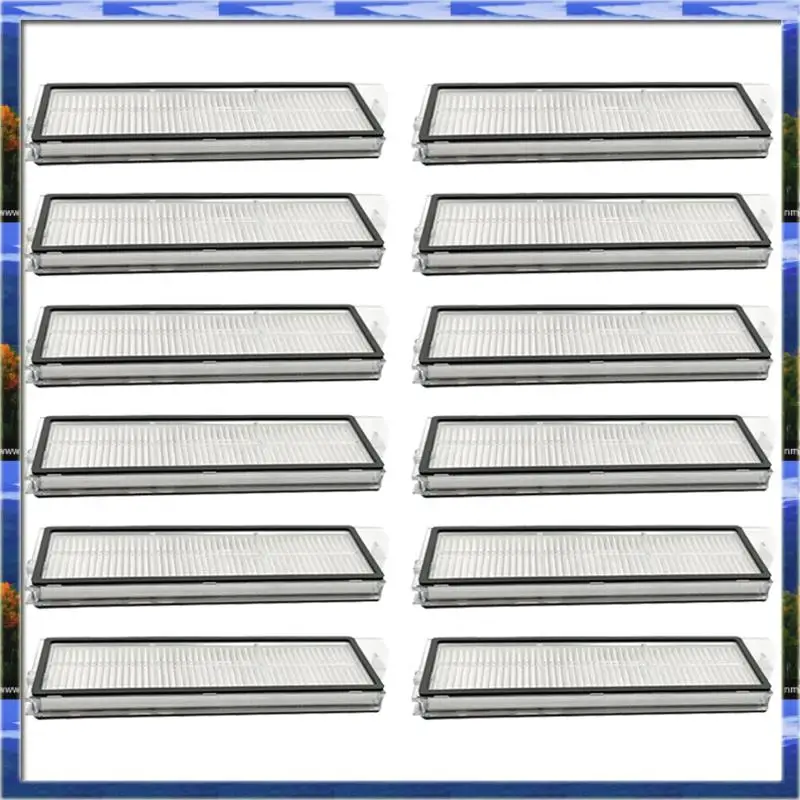 The 12PCS Replacement Filter For Roborock S8 Maxv Ultra/G20S/S8pro Maxv Robot Vacuum Parts Washable Filters