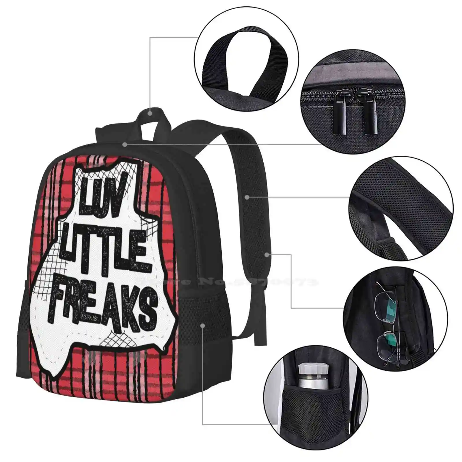 Little Freaks Citar Mochilas Escolares, Shinee Key, Viagem, Mochila Laptop, Kim Kibum, Xaile, Groks in the Keyland, Little Freaks