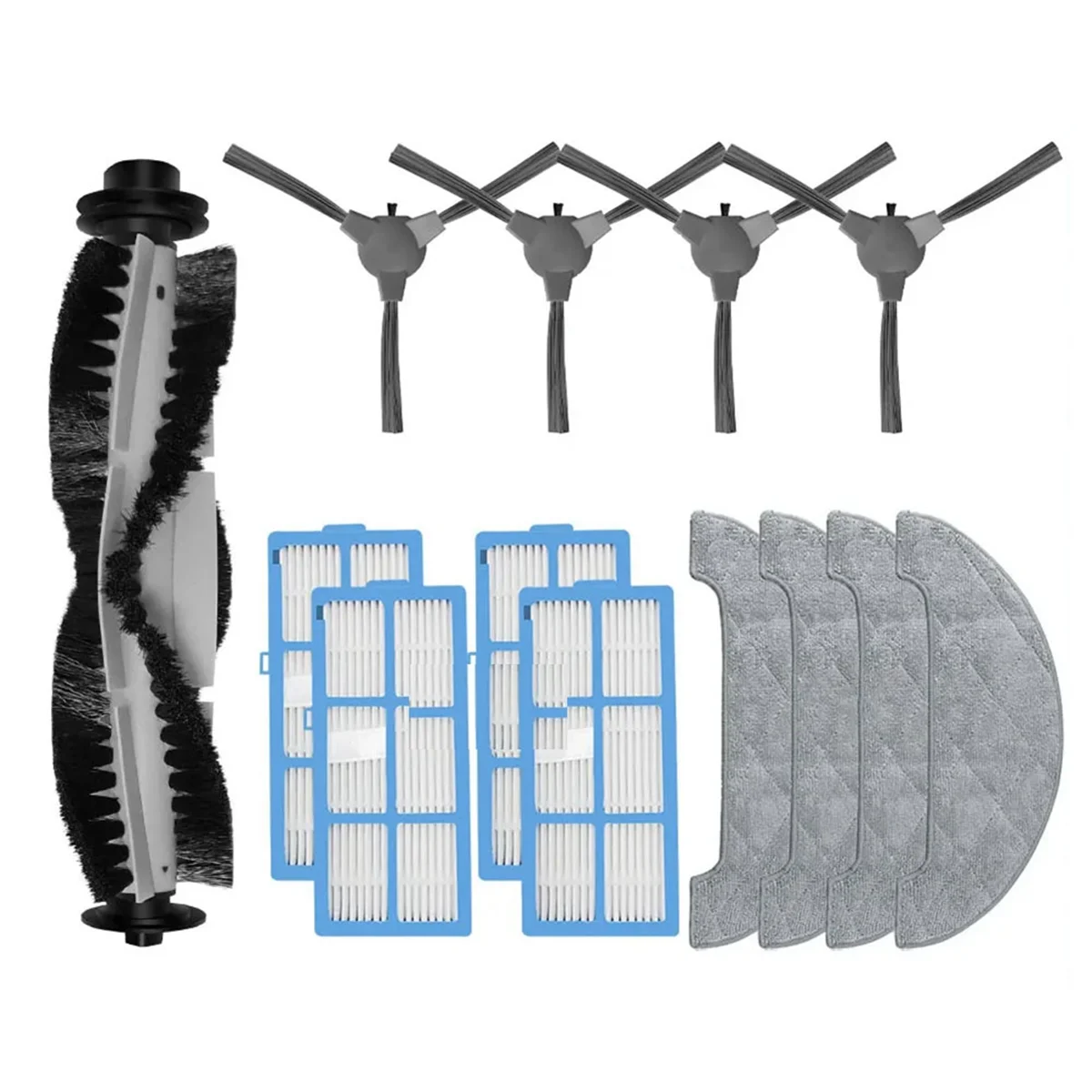 NUOVO 2025 Misura per Lenovo E1/Utenic D5 Robot Aspirapolvere Rullo Filtro Mop Panni Straccio Pezzi di Ricambio Accessori di Ricambio