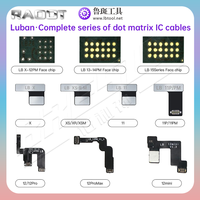 Luban Dot Matrix Cable XS 11 12 13 14 15 Pro Max Plus Mini XR Repair Phone Face Dot Matrix Flex Cable Face ID IC Problem Repair