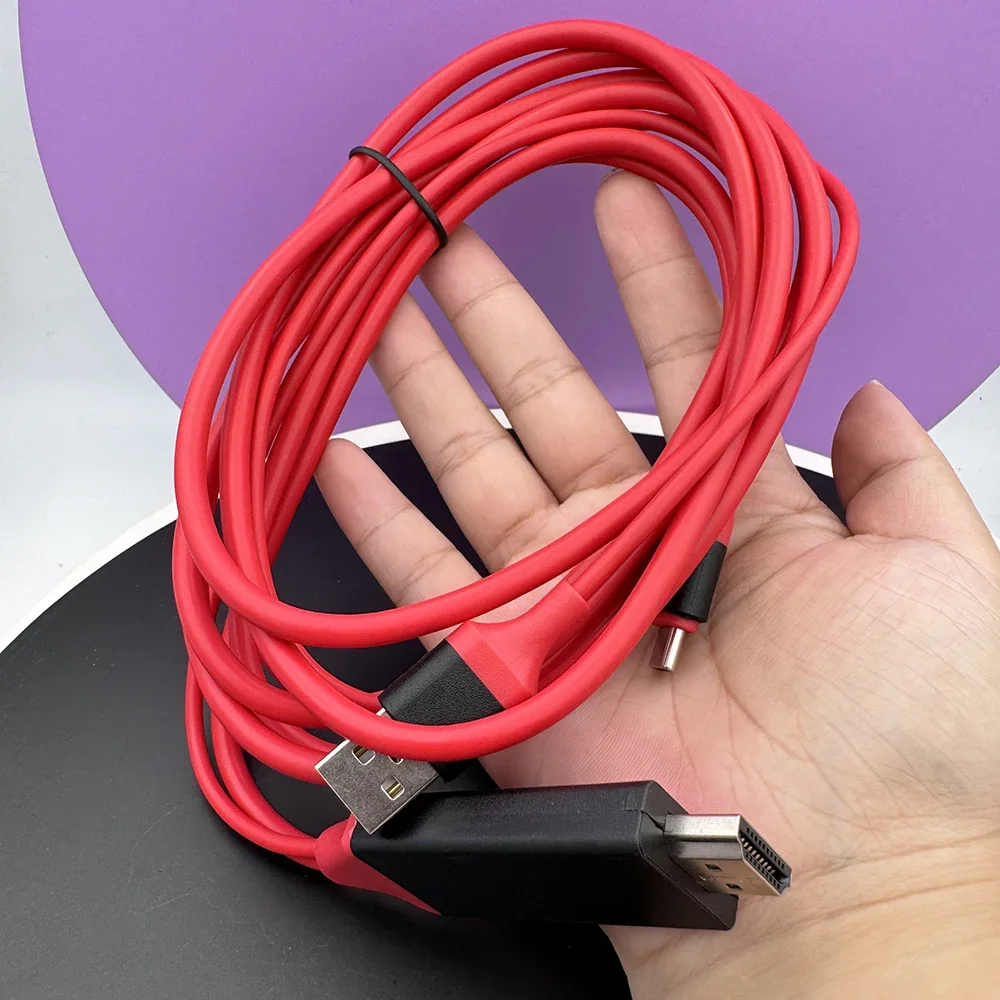 Adattatore cavo USB tipo C 3.1 a compatibile HDMI Convertitore USB C 4K con porta di alimentazione USB per Samsung Galaxy S8 S9 Huawei Mate 10