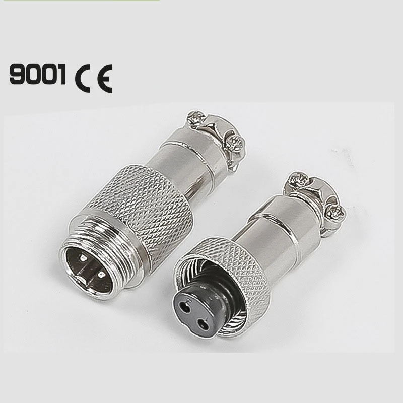 GX12 Aviation Connector 2/3/4/5/6/7 Pin M12 Threaded M/F Plug Socket for Heavy Machinery RS765