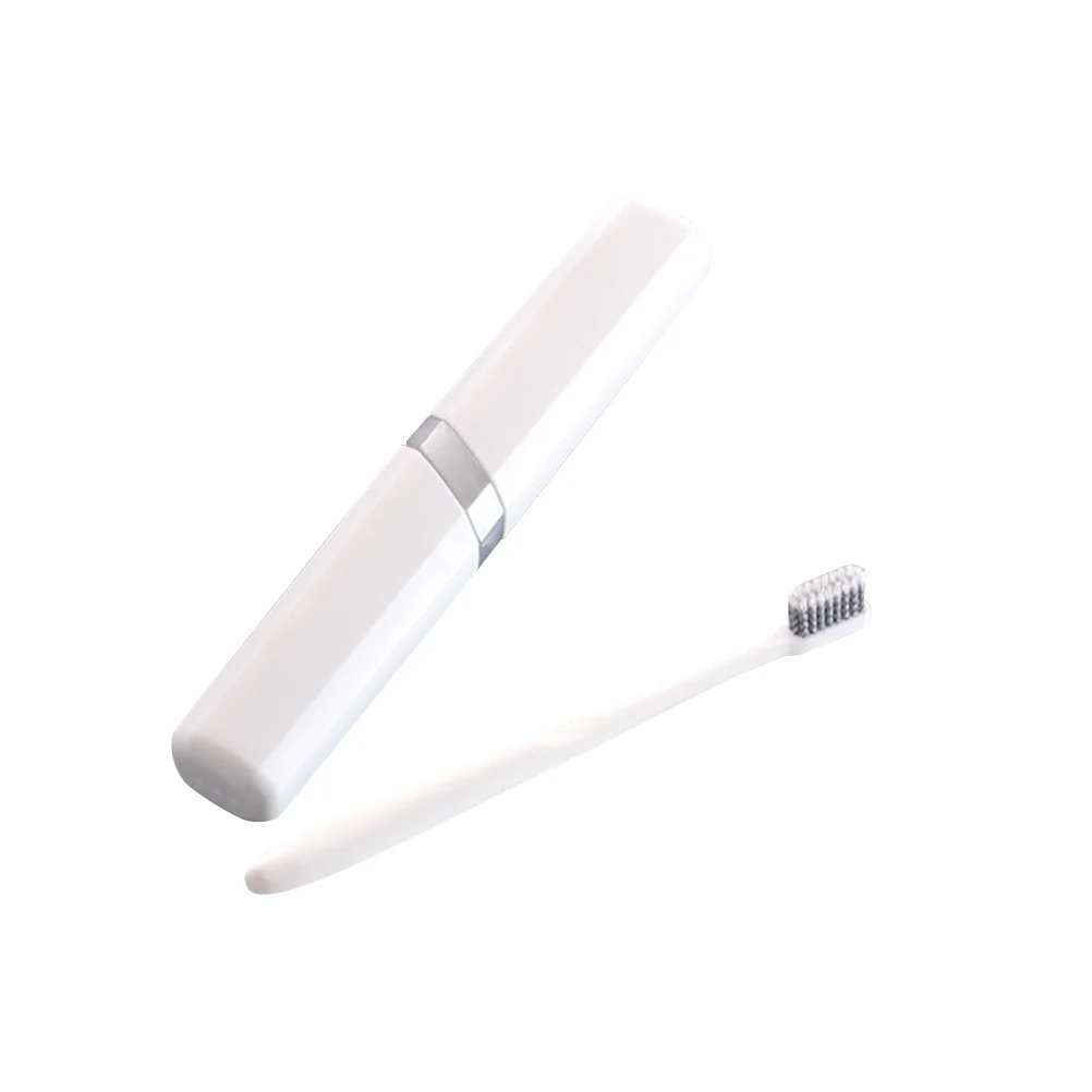 1 ensemble support de voyage étui Compact Portable pour brosse à dents stockage de dentifrice organisateur de brosse de petite taille étui de brosse à dents de voyage
