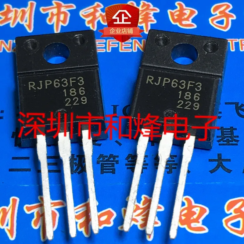 RJP63F3 New and original TO-220F 630V 40A LCD plasma special triode Electronic components IC chips to220