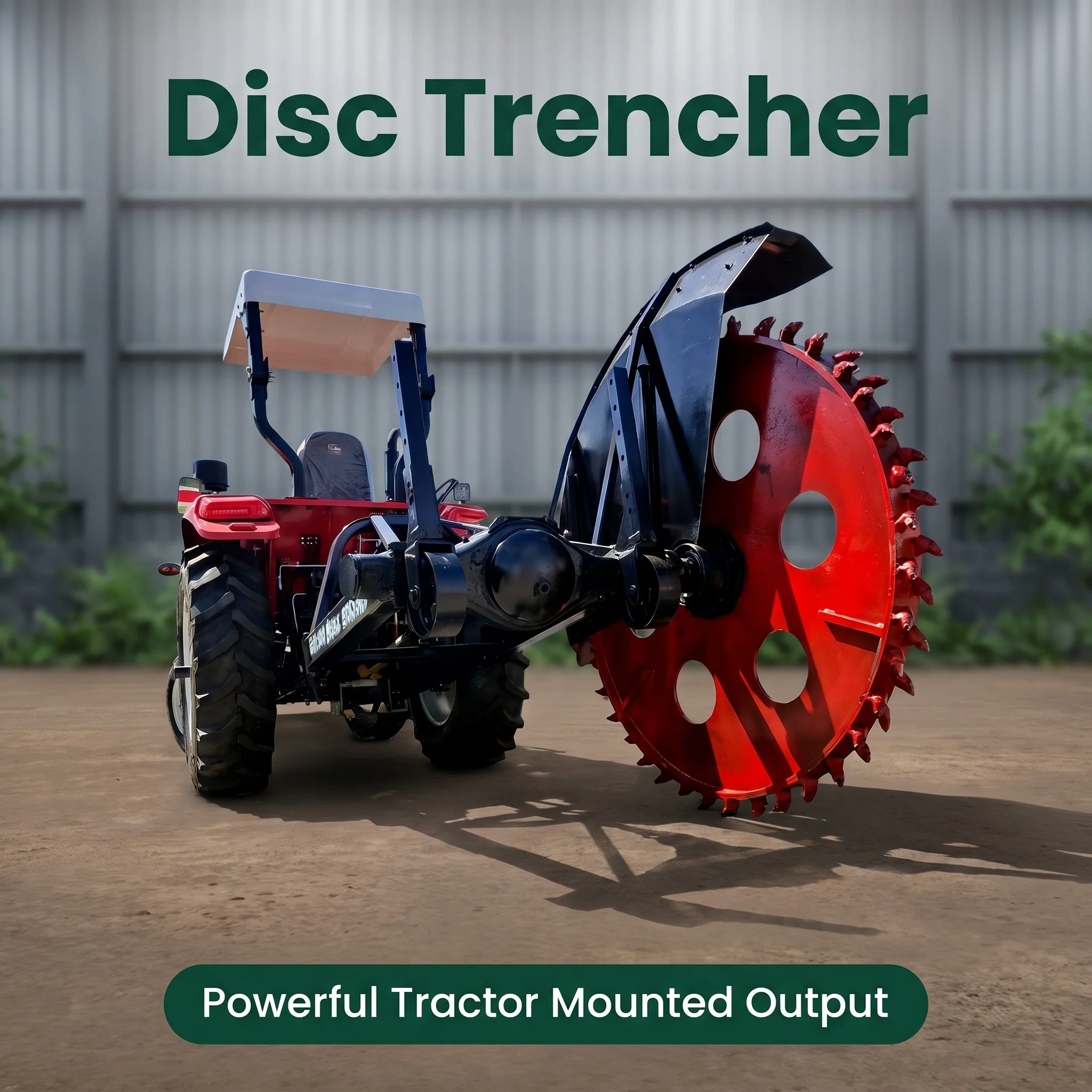 -For Trenching Machine Road Cutting Machine Tractor Trencher for Cutting Ground Professional Ditcher Machine*