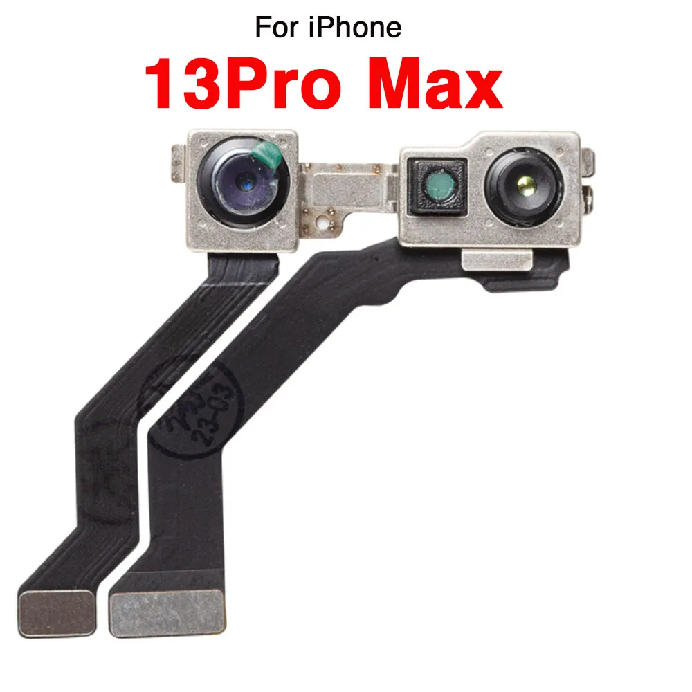 Front Facing Camera For iPhone 13 Mini Pro Max NO Face ID IR Sensor Flex Cable Connector Module Replacement