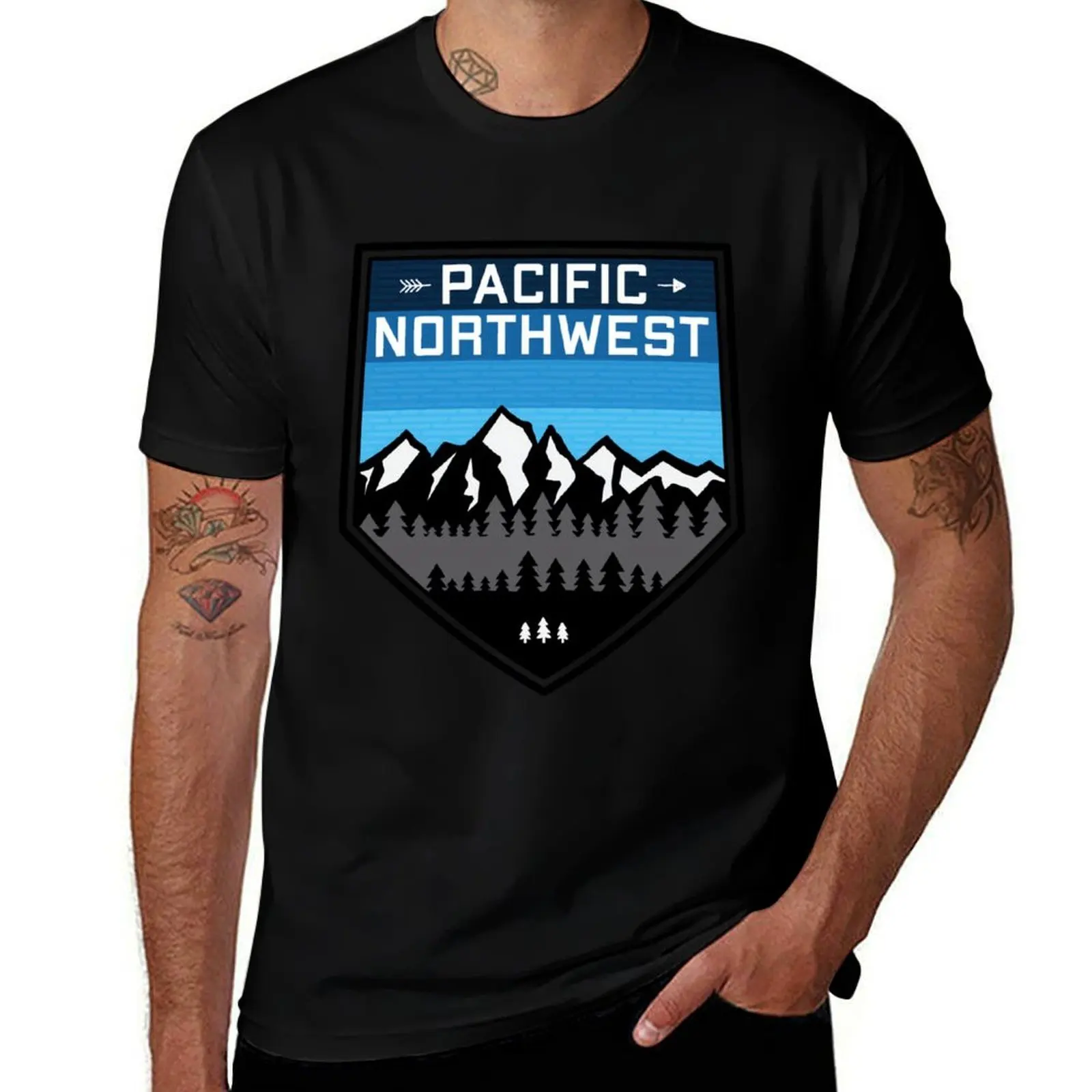 

PNW Life T-Shirt cotton t shirt man t shirts for man pack white T-Shirt