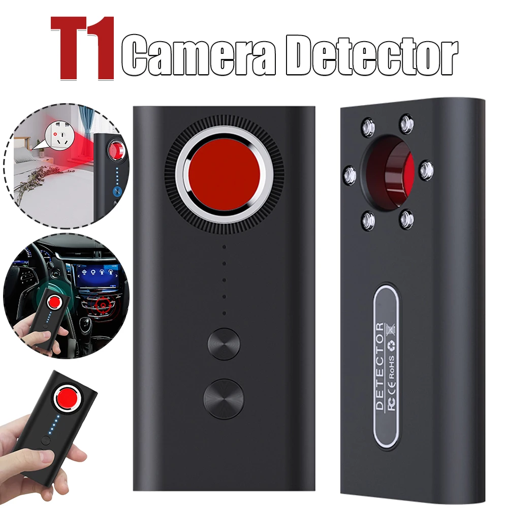

Camera Detector Security Protection Hidden Device GPS Detector Bug Detector Wireless Signal Scanner for Travel Hotel