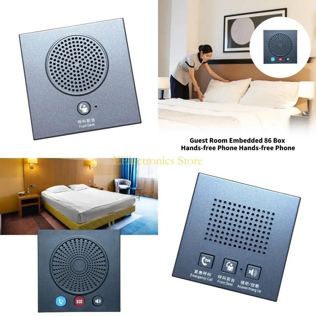 B03C Modern Wall Mounted Office Telephone Easy Installation Suitable For Hotels And Corporate Environments Communication