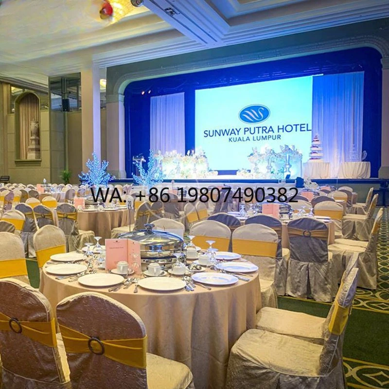 

Wall Mount Fixed HD Digital LED Video Wall Complete Display System For Hotel Conference Wedding Stage Background Use