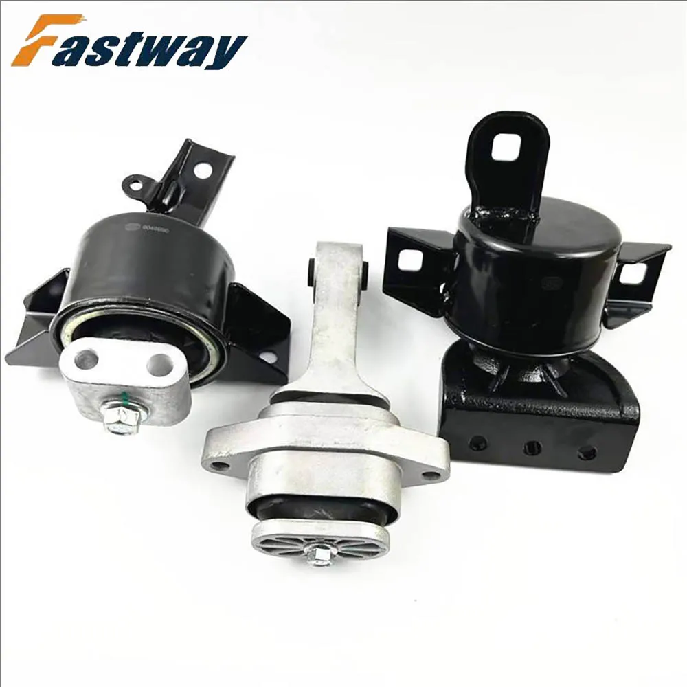 3PC Gearbox Engine Mount Kit For Chevrolet Aveo 1.2L 1.4L 1.6L 2006-2011 T200 T250 96806636 96808480 96806644