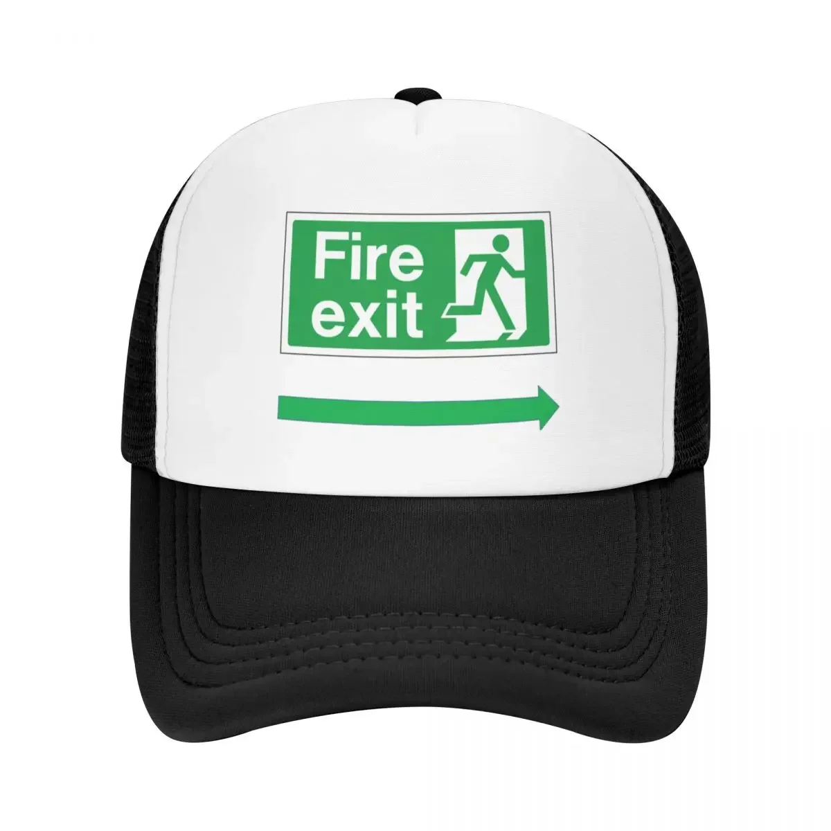 classic fire exit sign Baseball Cap Rugby Bobble Hat custom Hat Hat Man Luxury Men Women's