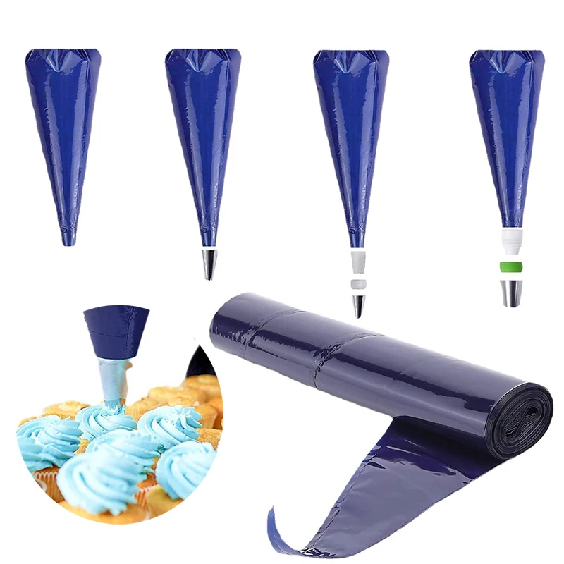 Extra Large Disposable Pastry Bag 21 inch Cake Decoration Icing Piping Cream Dessert Decoration Piping Bag Baking Tools