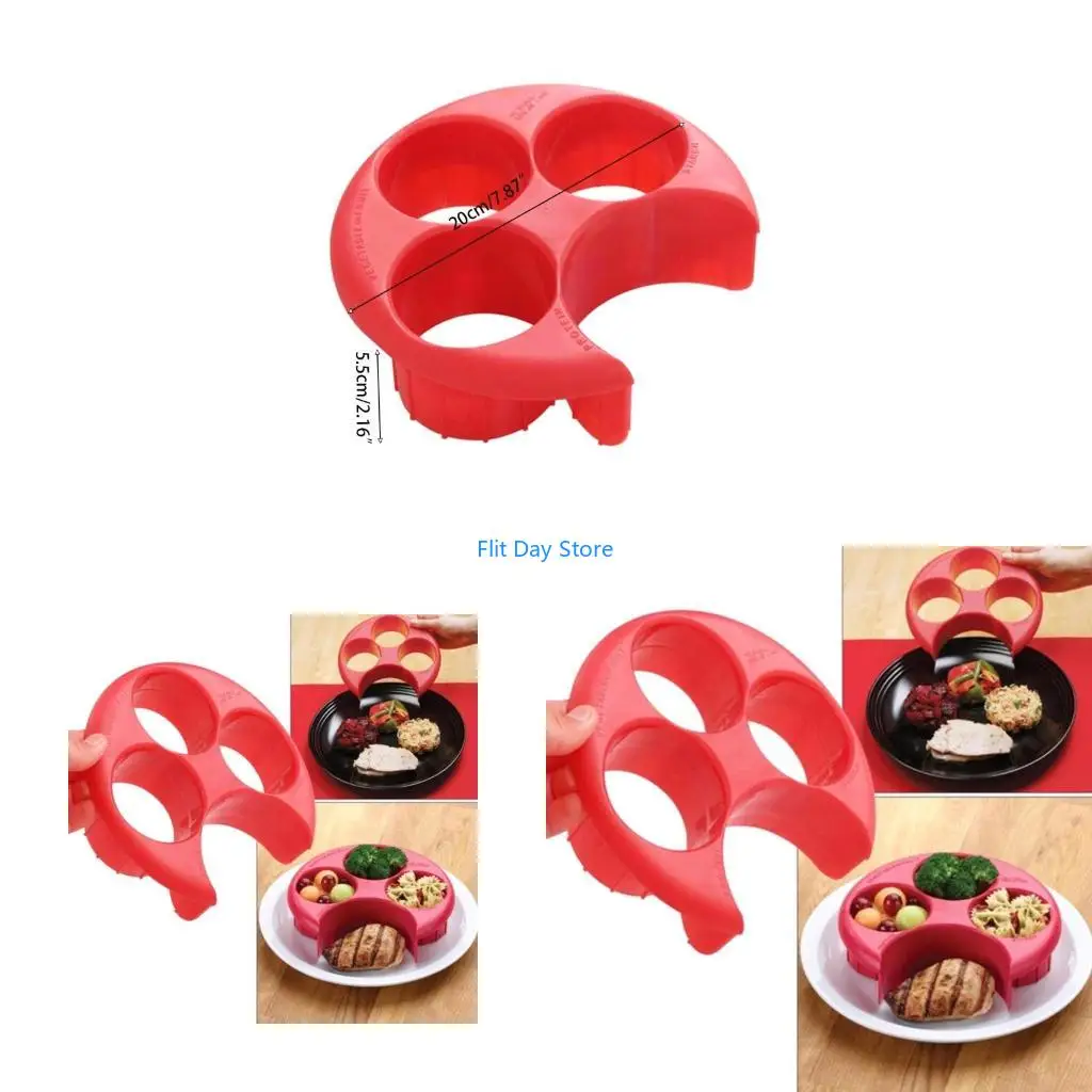 F92C Control Plate Lose Weight Tool Plate Diet Portion Control Weight