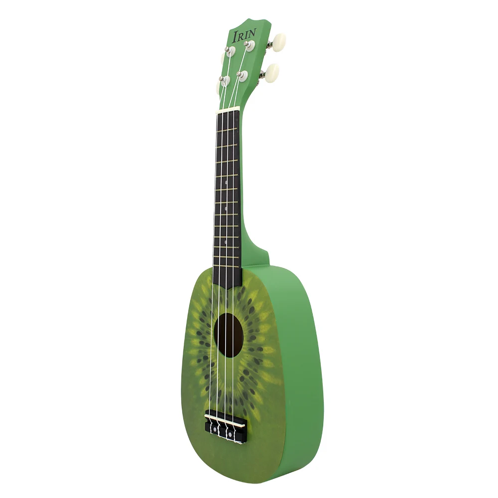 IRIN 21 Inch Ukulele 4 Strings Hawaiian Guitar Kiwi Fruit Guitarra Ukulele With Bag Strings Tuner Guitar Parts & Accessories