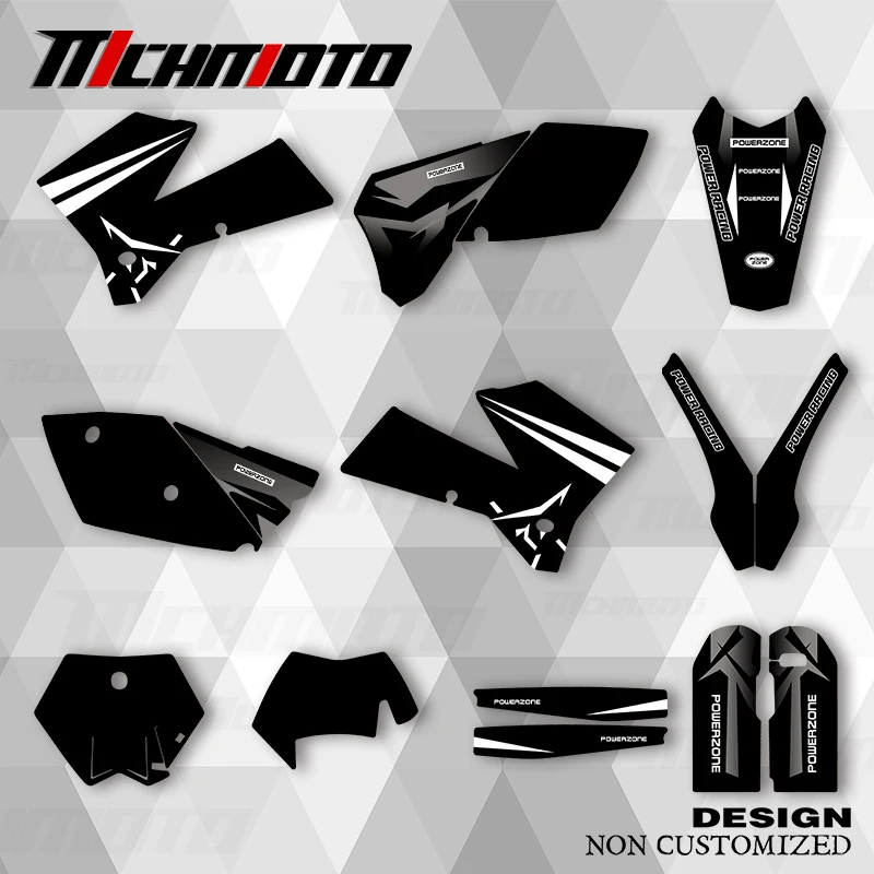 

MCHMFG New Style Graphics Decals Stickers Kits For KTM XCF 2006 2007 EXC 2005 2006 2007 SXF 2005 2006