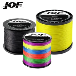 JOF 8 Strands Braided Fishing Line 300M 500M 1000M Multifilament Carp Fishing Japanese Braided Wire Fishing Accessorie PE Line