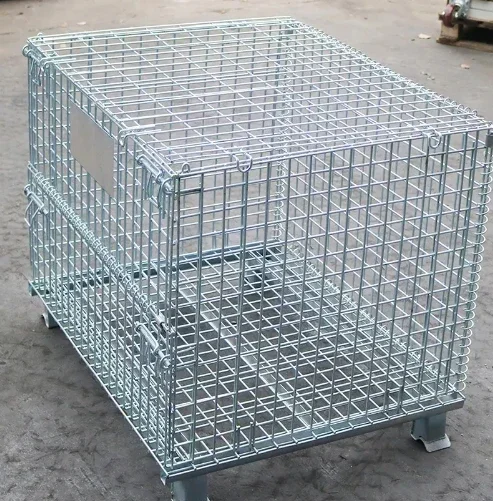 heavy-cargo-folding-grid-turnover-box-metal-logistics-warehouse-stacking-cage-for-industrial-use