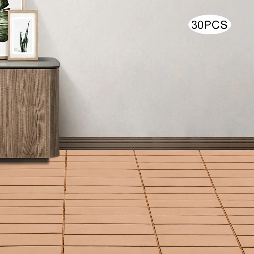 

30pcs Interlocking Deck Tiles 12x12 inch Flooring Tiles for Balcony,Patio,Indoor
