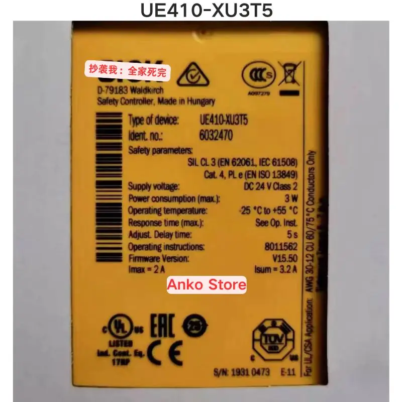 

Brand-new Safety relay UE410-XU3T5