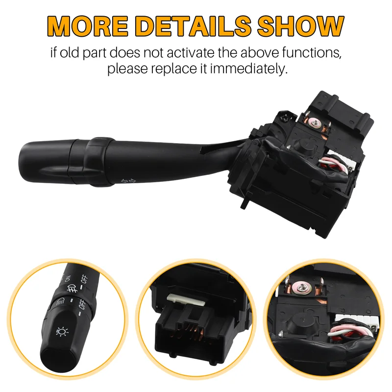 

Portable Headlight Fog Light Turn Signal Switch For Toyota 4Runner 2000-2009 For Toyota Sequoi 2001-2007 84140-14120