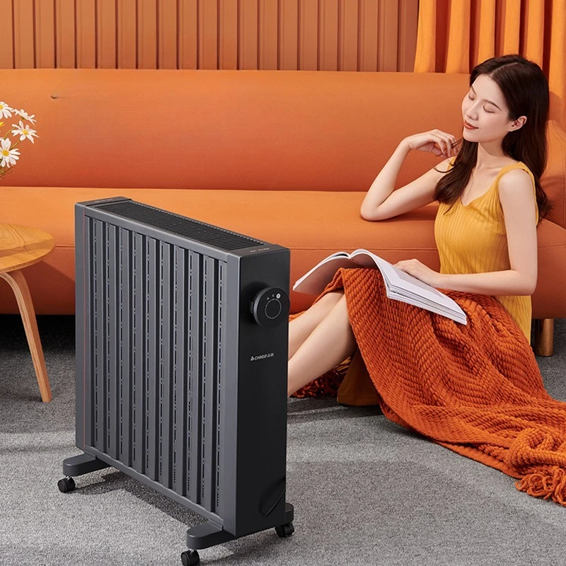 سخان مشعاع مملوء بالزيت للمنزل، سخان كهربائي موفر للطاقة مع تسخين سريع من الجرافين، وظيفة مؤقت للتحكم عن بعد #1