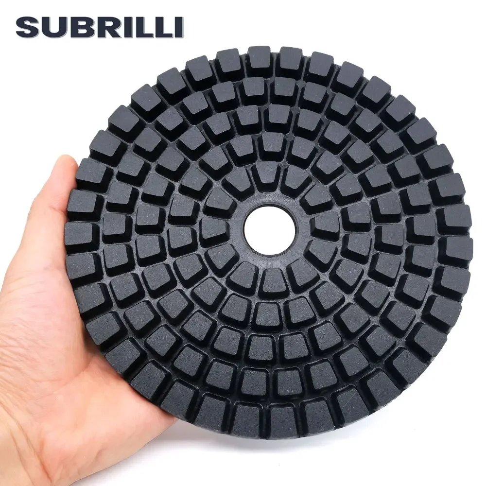 

SUBRILLI 200mm Diamond Polishing Pad 8inch Floor Renovate Grinding Disc Granite Marble Concrete Polishing Wheel Grit50# - 3000#