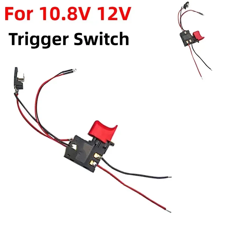 Trigger Switch Replacement For Bosch 10.8V 12V Electric Drill Forward And Reverse Speed Control Switch Power Tool Accessories